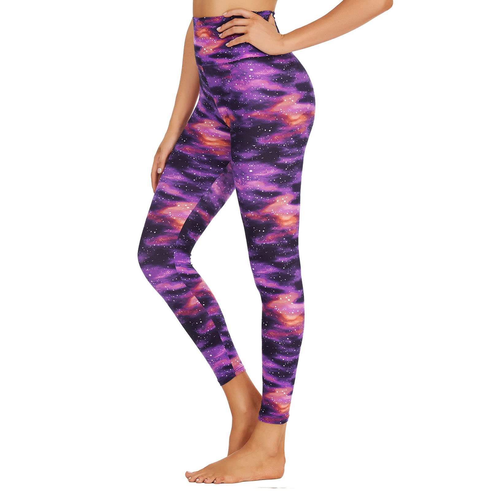 Purple Nebula Leggings