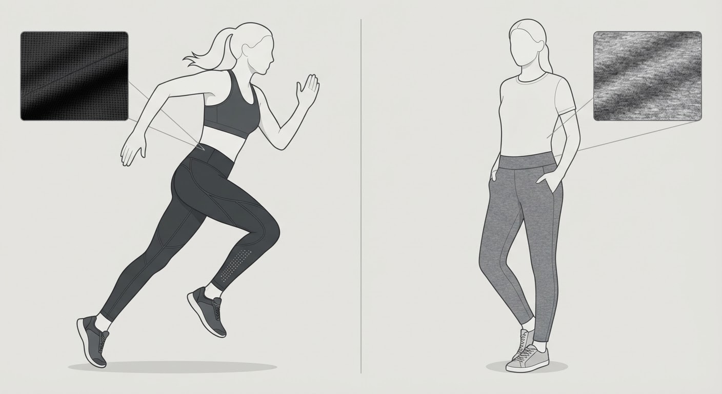 Illustration for Defining the 'suitable options' Fabric: Performance vs. Lifestyle